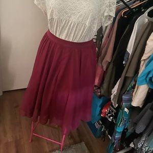 Torrid midi tulle skirt
